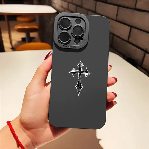 Funda De Teléfono Cross Sharp, Delgada, A Prueba De Golpes, De Silicona, Suave Y Flexible, Protección Contra Caídas