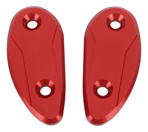 Funda Para Espejo Retrovisor De Moto, 2 Unidades, Color Rojo