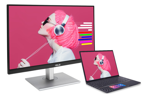 Monitor Plano Asus Proart Display Pa278cv 27 PuLG Qhd 75hz