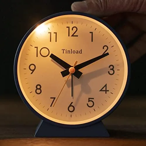 Tinload 4.5 Reloj Despertador Analógico Retro Antiguo Que Fu