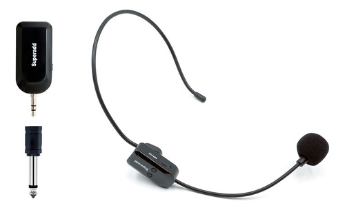 Micrófono Inalámbrico Superadd Kx730g Para Diadema