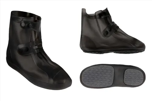 Botas Zapatos Impermeables Motocicleta Con Suela Protectores