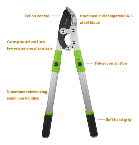 Lopper Extensible De Alta Calidad Con Cuchilla Sk-5