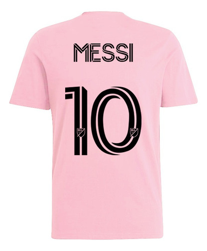 Remera Camiseta Messi Inter Miami Algodón Adulto Niños