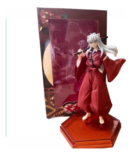 Figura Inuyasha C/caja Importada 25cm Aprox.