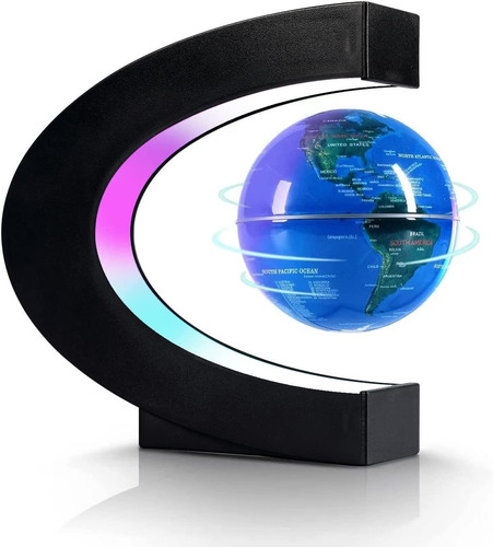 Globo De Levitación Magnética Flagest Con Luz Led Aa