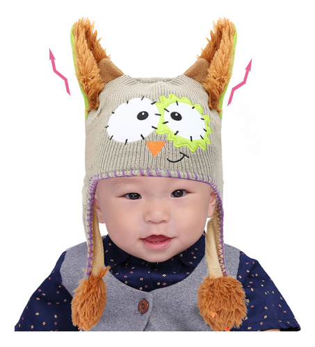 Gorro Infantil De Lana Para Tejer, Bonita Historia De Orejas