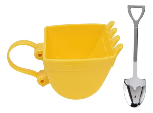 Taza De Café K8coffee Cup Para Excavadora Con Pala Y Cuchara