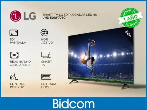 Televisor LG 50 Pulgadas Smart Tv 4K UHD Ai ThinQ - Con Control Magic