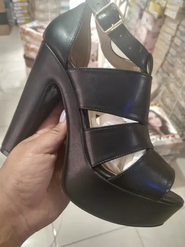 Zapatillas Abierta Negra