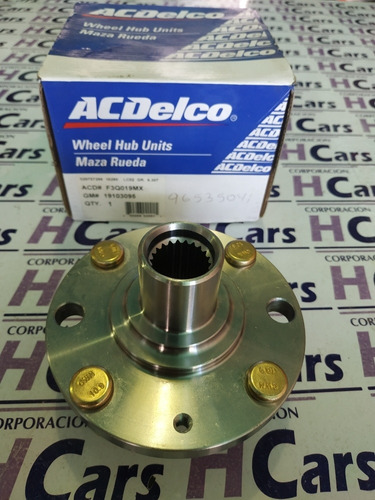 Mozo Cubo Rueda Delantera Aveo 100% Original Acdelco