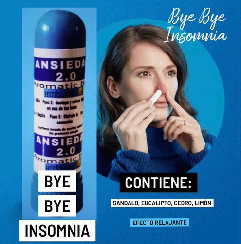 Imagen 4 de 8 de Inhaladores Aceites Esenciales, Ansiedad, Estrés, Insomnio