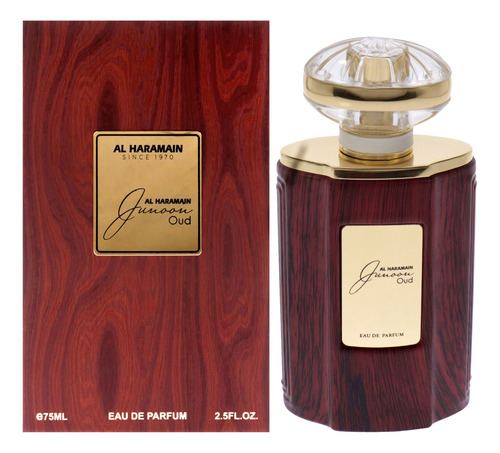 Perfume Al Haramain Junoon Oud Edp 75 Ml Para Hombre Y Mujer