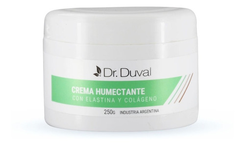 Crema Humectante Dr. Duval Con Elastina Y Colágeno X 250g