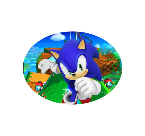 Banners Infantiles,sonic,gigantografias,1,20mtx0,80m