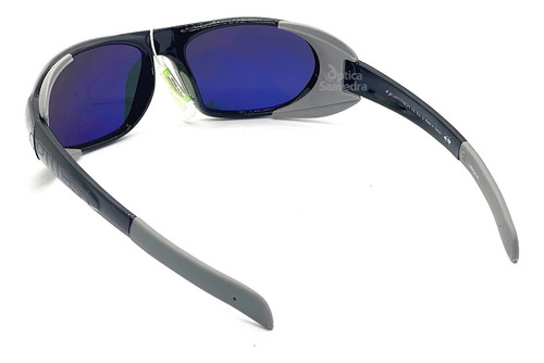 Anteojo De Sol Optitech Vento Op072 Cat 4 Montaña Escalada Lente Negro Specblue Cat4 Varilla Negro Brillo Armazón C8 Negro Brillo Diseño Envolvente