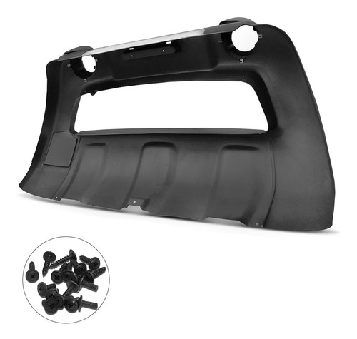 Imagem 3 de 5 de Overbumper Duster 2012 2013 Preto C/ Alojamento Farol Tgpoli