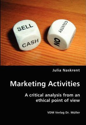 Libro Marketing Activities- A Critical Analysis From An E...