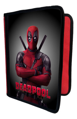 Funda Sublimada Tamaño A4 De  De Dead Pool T396