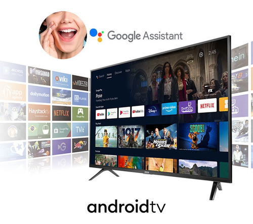 Imagen 2 de 10 de Led 32 Rca 32s5205r Hd Smart Tv Android