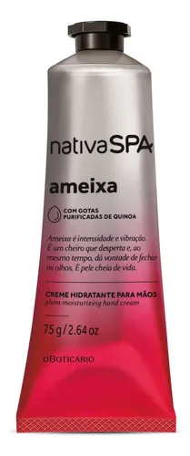 Crema De Manos O Boticário Nativa Spa Ameixa 75 G