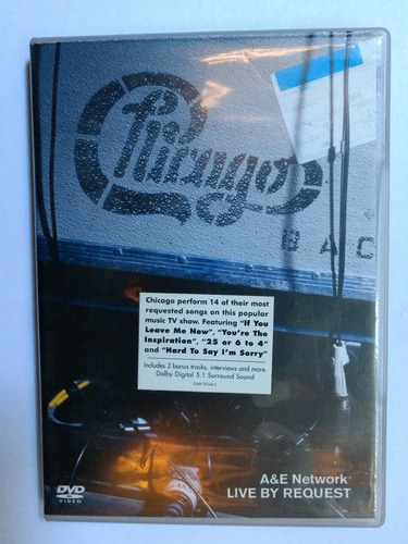 Dvd Chicago A&e Network Live By Request (Usado)