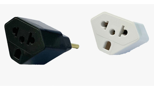Imagem 5 de 8 de Kit 05un Adaptador De Tomada Padrão Novo E Antigo Universal