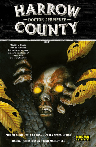 Harrow County 3. Doctor serpiente, de Manley Lee, Jenny. Editorial NORMA EDITORIAL, S.A., tapa blanda en español