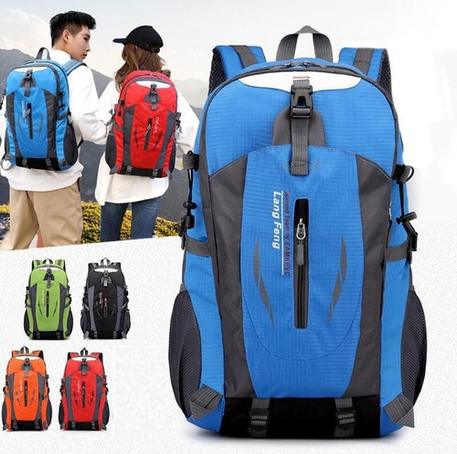 Mochila De Viaje Camping Large Moto Impermeable Mochila C