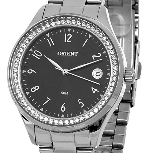 # Relógio Feminino Orient Pulseira De Aço Prata Lançamento