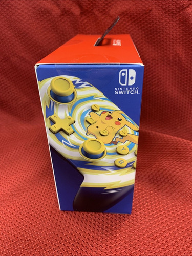 Control Nintendo Switch Pikachu Vortex Wired 3m Original