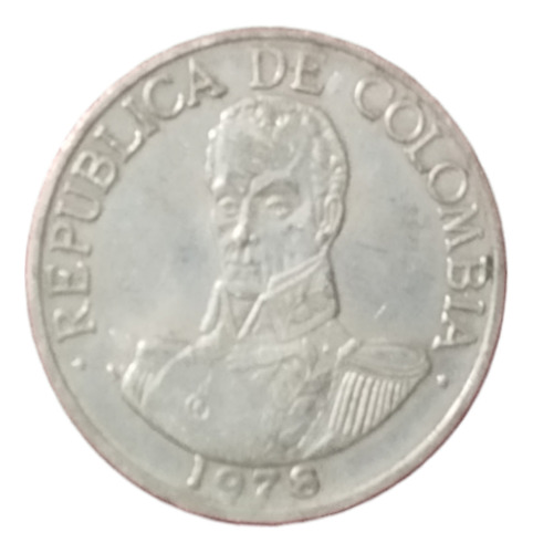 Moneda De 1 Peso Colombiano, 1978