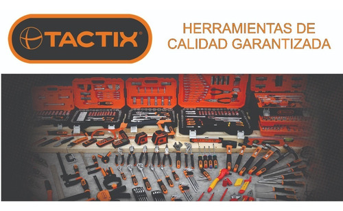 Imagen 5 de 5 de Juego 23 Pz Combinadas Tactix Cromo Vanadium Milimétricas
