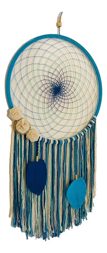 Atrapasueño Artesanal Unicos Azul Acero Blue
