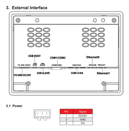 Pantalla Hmi Ethernet Kinco 7pulgadas Gl070e +curso+software