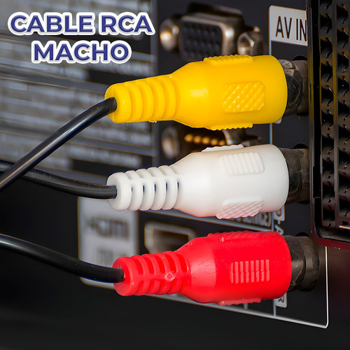 Cable Rca Macho A Macho 1.5 Metros Audio Y Video