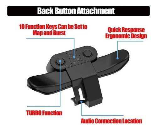 Ps4 Control Paddle - Acessório Do Botão Traseiro