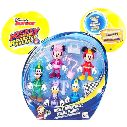 Mickey Roadster Racers Set X5 Mickey F 1 Envio Gratis Caba 