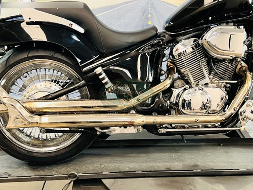 Honda Shadow 600 -preta 2003 -51.993km Customizada