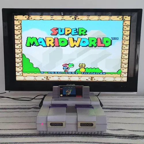 Super Nintendo Snes Jogo Super Mario World (pt-br)