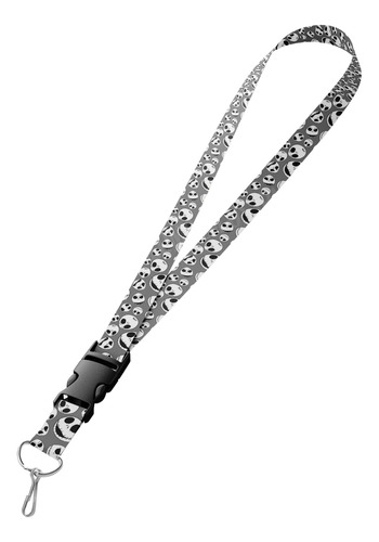 Llavero Cinta Cuello Lanyard - Jack Skellington - L3p