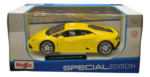 Maisto Special Edition 1:24 Lamborghini Huracán Coupé Amarel