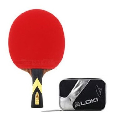 Raqueta Loki Carbon Pro 6 Estrellas Tenis De Mesa Pro Player