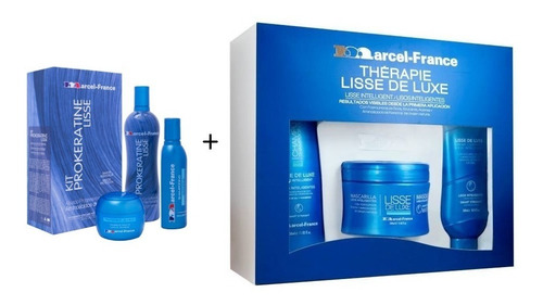 Keratina Marcel France Promocion + Kit De Mantenimient Lisos