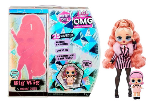 Lol Surprise Omg Winter Chill Big Wig Fashion Doll & 