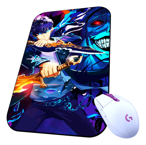 1 Mouse Pad Anime Solo Leveling #35 Tapete Neopreno ;)