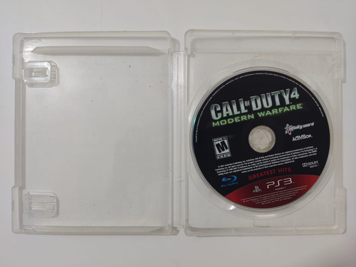 Call Of Duty 4 Modern Warfare Ps3 Fisico Activision Envios (Usado)