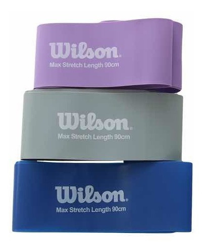 Bandas De Resistencia Cerradas Wilson (3 Pzas)