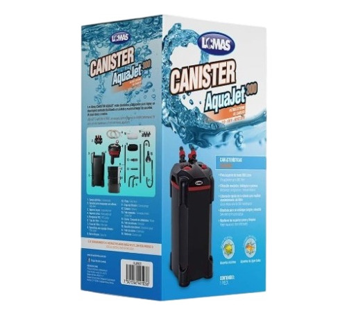 Filtro Canister Aquajet 300 Litros Peces Acuario