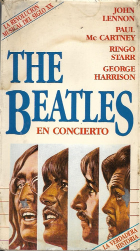 The Beatles En Concierto Vhs Original